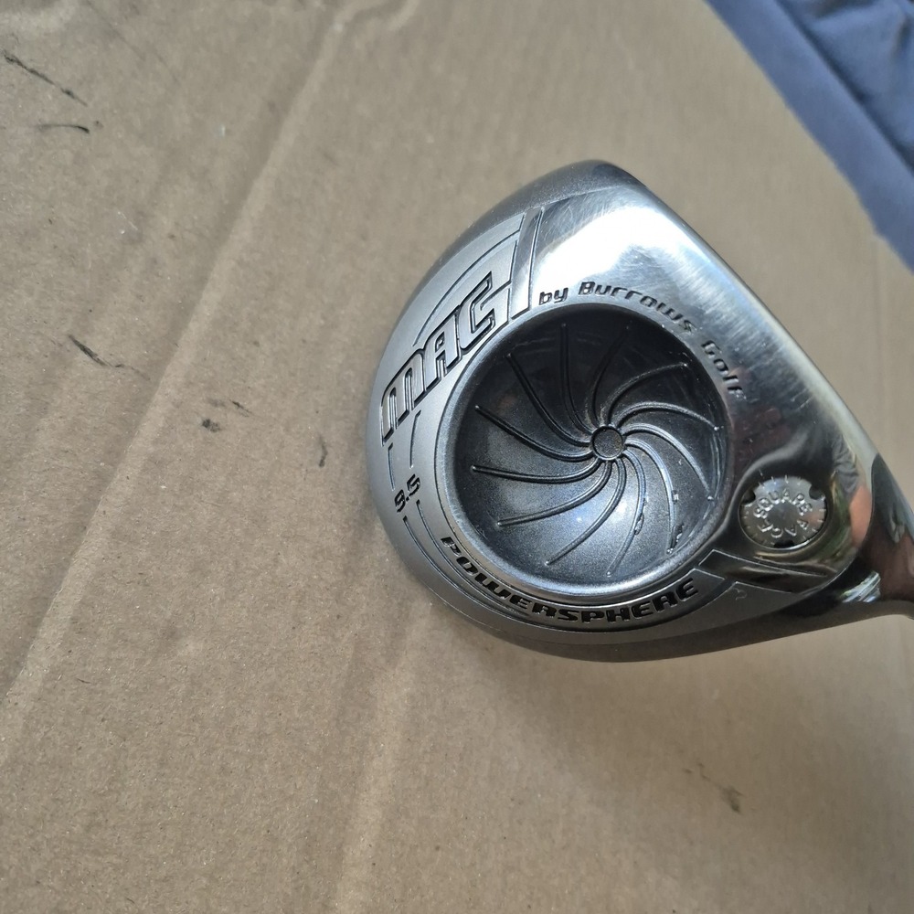 MAC POWER SPHERE 9.5° Hot Face Driver Burrows Golf RH